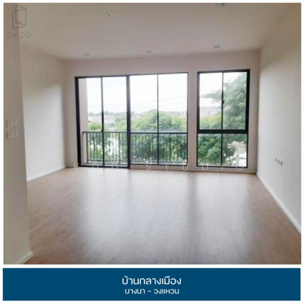 Baan Klang Mueang Bangna-Wongwaen, Samut Prakan, Bangphli Yai, Bang Plee, Samut Prakan, 3 Bedrooms, 152 sqm, Townhouse For Sale, by OKDD STUDIO Co., Ltd., 500176831 - DDproperty.com