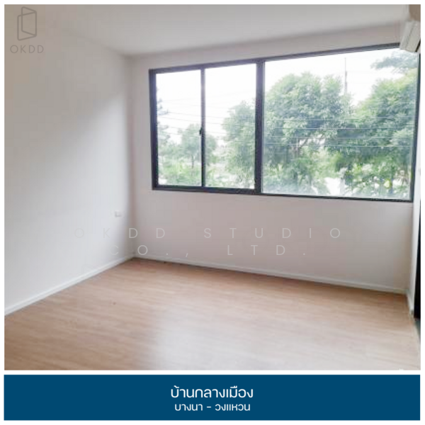 Baan Klang Mueang Bangna-Wongwaen, Samut Prakan, Bangphli Yai, Bang Plee, Samut Prakan, 3 Bedrooms, 152 sqm, Townhouse For Sale, by OKDD STUDIO Co., Ltd., 500176831 - DDproperty.com