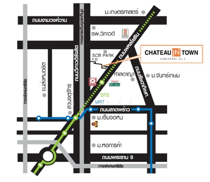 Chateau In Town Vibhavadi 30-2 : ชาโตว์ อินทาวน์ วิภาวดี 30-2, กรุงเทพ, 1 3 พหลโยธิน, จตุจักร, จตุจักร, กรุงเทพ, 29 ตร.ม., คอนโด ขาย, โดย คุณแชมป์, 500176890 - DDproperty.com