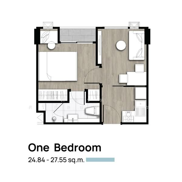 BEAT Sukhumvit, Bangkok, Soi Sukhumvit 93, Sukhumvit Road, Phra Khanong District, Bangkok, Bang Chak, Phra Khanong, Bangkok, 1 Bedroom, 27 sqm, Condo Option To Buy, by ภัทรพล ศรีกัลยาณบุตร, 500176930 - DDproperty.com