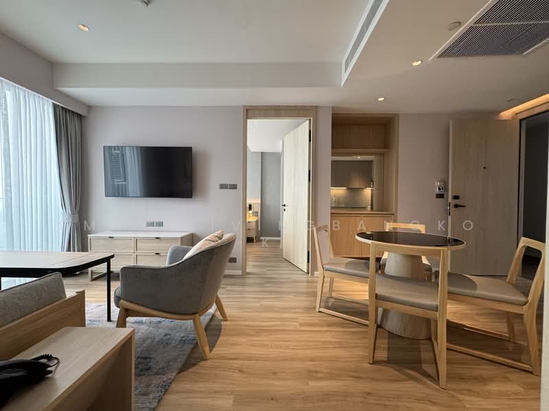 Target Estate Residences Langsuan, Bangkok, Lumphini, Pathum Wan, Bangkok, 2 Bedrooms, 59 sqm, Villa For Rent, by smartlivingbangkok, 500176964 - DDproperty.com