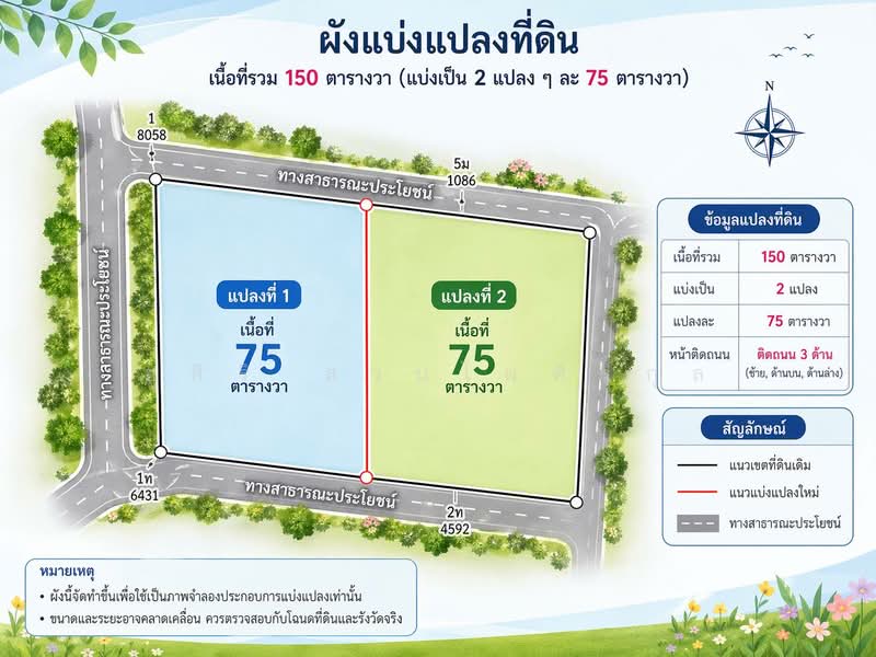 Land for sale near the sea in Pak Nam Pranburi 🌊 150 square wa (approximately 600 sq m) for only 1,, Prachuap Khiri Khan, Sam Roi Yot, Sam Roi Yot, Prachuap Khiri Khan, , 300 sqm, Land For Sale, by Shusiri Suanphaisirikul, 500176973 - DDproperty.com
