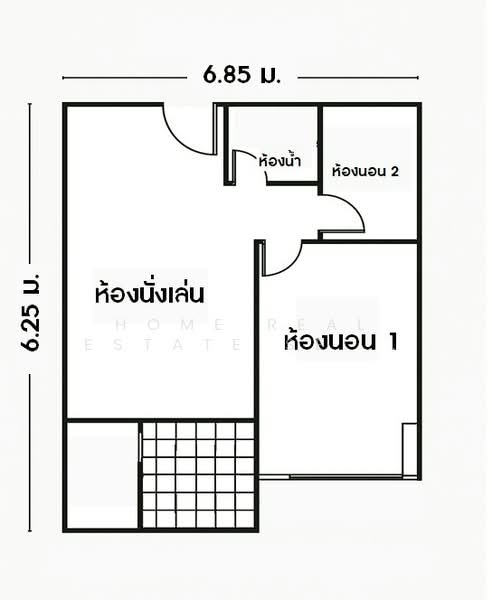 Ables Condo Ladprao 27, Bangkok, Soi Ladprao 27, Chan Kasem, Chatuchak, Bangkok, 2 Bedrooms, 45 sqm, Condo For Sale, by HOME Real Estate Service, 500177022 - DDproperty.com