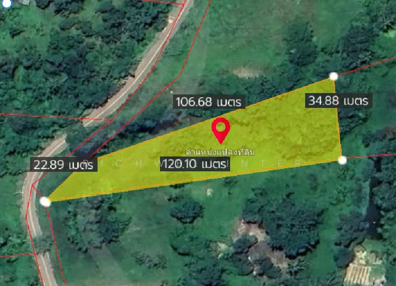 For Sale - Land for sale in Ban Phra, 1 rai, next to a paved road, 2.3 km from the new Suwannasorn 33 road,, Prachin Buri