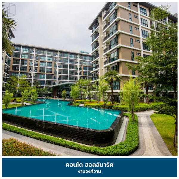 Hallmark Ngamwongwan, Nonthaburi, Nonthaburi Road, Bang Khen, Muang Nonthaburi, Nonthaburi, 1 Bedroom, 28 sqm, Condo For Sale, by OKDD STUDIO Co., Ltd., 500177147 - DDproperty.com