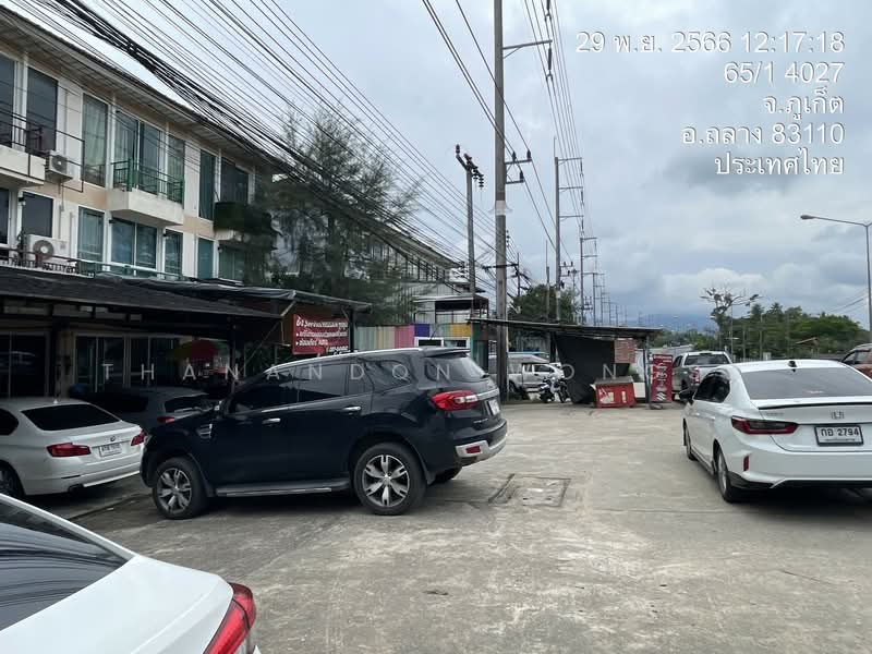 ขาย - อาคารพาณิชย์/ตึกแถว ถนน ป่าคลอก ถลาง จังหวัด ภูเก็ต, ภูเก็ต