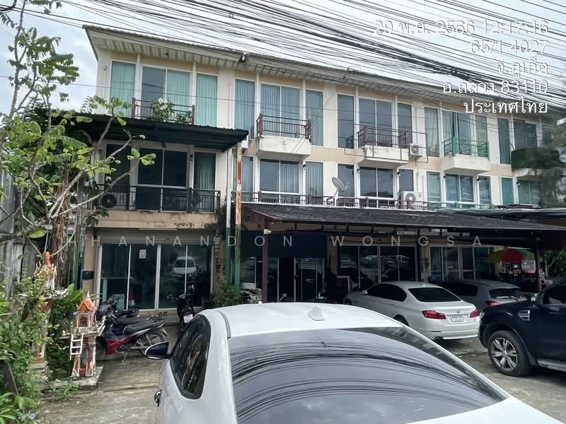 อาคารพาณิชย์/ตึกแถว ถนน ป่าคลอก ถลาง จังหวัด ภูเก็ต, Phuket, Pa Khlok, Thalang, Phuket, , 170 sqm, Shophouse For Sale, by Thanandon Wongsa, 500177237 - DDproperty.com