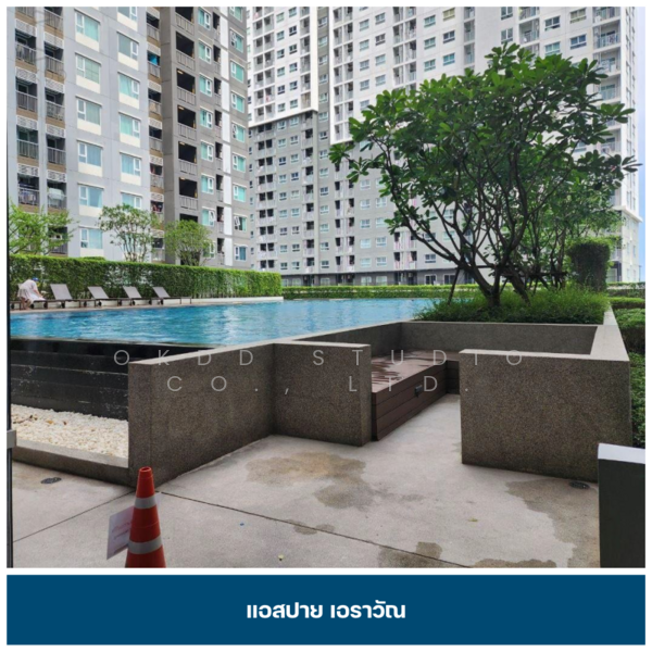 Aspire Erawan, Samut Prakan, Sukhumvit, Pak Nam, Muang Samut Prakarn, Samut Prakan, 1 Bedroom, 35 sqm, Condo For Sale, by OKDD STUDIO Co., Ltd., 500177276 - DDproperty.com