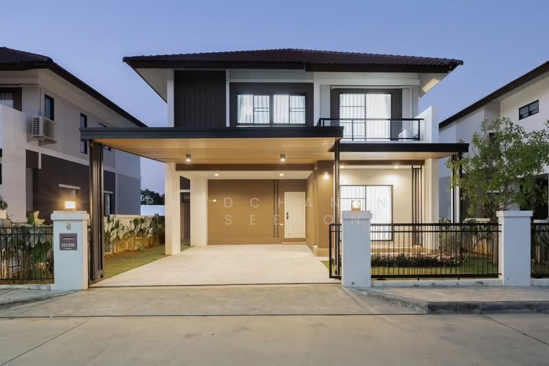 KarnkanokVille 18, Chiang Mai, San Phak Wan, Hang Dong, Chiang Mai, 3 Bedrooms, 196 sqm, Single Detached House For Rent, by Phadchanin Vaseenon, 500177330 - DDproperty.com