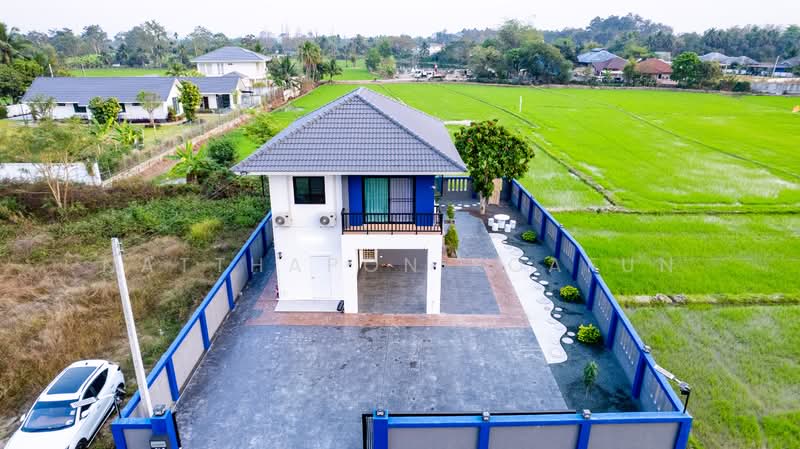 บ้านเดี่ยว วิวทุ่งนา สันทรายหลวง สันทราย เชียงใหม่, Chiang Mai, San Sai Luang, San Sai, Chiang Mai, 3 Bedrooms, 166 sqm, Single Detached House For Sale, by Natthapon Koafun, 500177349 - DDproperty.com