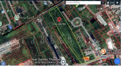 ขาย - ขายที่ดิน 10 ไร่ 76 ตร.วา ซอยวัดพระเงิน บางกรวย นนทบุรี ทำเลดี ติดคลอง, นนทบุรี