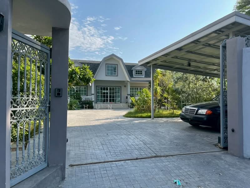 ให้เช่า! บ้านเดี่ยวสไตล์ยุโรป พร้อมพื้นที่สวนขนาดใหญ่ ติดถนนไม่ต้องเข้าซอย (SPSSR116), สมุทรปราการ, สุขุมวิท107, สำโรงเหนือ, เมืองสมุทรปราการ, สมุทรปราการ, 180 ตร.ม., บ้านเดี่ยว ให้เช่า, โดย Khun Poon, 500177383 - DDproperty.com