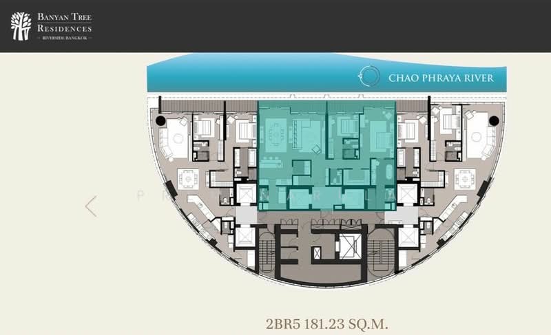Banyan Tree Residences Riverside, Bangkok, Soi Somdet Chao Phraya 17, Khlong San, Khlong San, Bangkok, 2 Bedrooms, 182 sqm, Condo For Sale, by Prem Narula, 500177903 - DDproperty.com