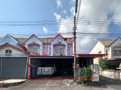 ขาย - ทาวน์เฮาส์ ประภัสสร กรีนปาร์ค บ่อวิน หลังโรบินสัน บ่อวิน พื้นที่ 30 ตร.วา. หลังหัวมุม, ชลบุรี