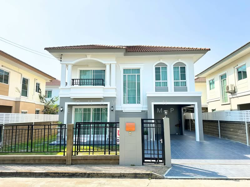 ภัสสร เพรสทีจ รังสิต-คลอง 2 : PASSORN PRESTIGE RANGSIT – KLONG 2, ปทุมธานี, ประชาธิปัตย์, ธัญบุรี, ปทุมธานี, 160 ตร.ม., บ้านเดี่ยว ขาย, โดย Chawanon Khemkrit-Ampon, 500178016 - DDproperty.com