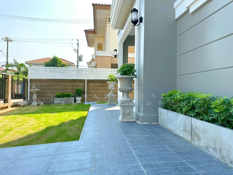 ภัสสร เพรสทีจ รังสิต-คลอง 2 : PASSORN PRESTIGE RANGSIT – KLONG 2, ปทุมธานี, ประชาธิปัตย์, ธัญบุรี, ปทุมธานี, 160 ตร.ม., บ้านเดี่ยว ขาย, โดย Chawanon Khemkrit-Ampon, 500178016 - DDproperty.com