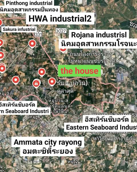 For Sale - ขายบ้านเดี่ยว อีสเทิร์นซีบอร์ด บ่อวิน หมู่บ้าน SC Hill อำเภอศรีราชา จ.ชลบุรี, Chon Buri (Pattaya)