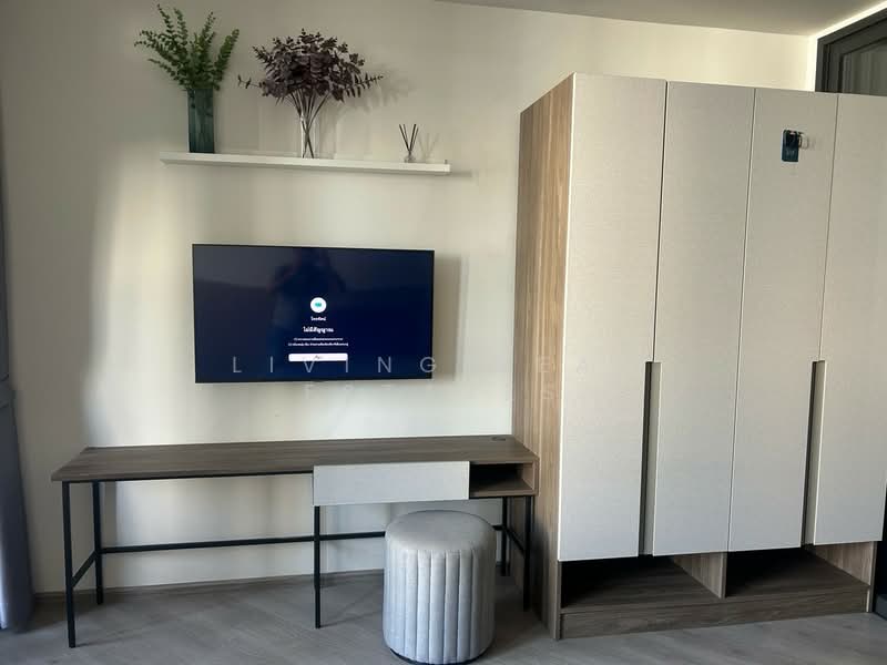 The Base Saphanmai, Bangkok, Paholayothin Road, Anusaowari, Bang Khen, Bangkok, Studio, 29 sqm, Condo For Rent, by Living Real Estates, 500178219 - DDproperty.com