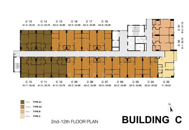 Niche Mono Sukhumvit - Puchao : นิช โมโน สุขุมวิท - ปู่เจ้า, สมุทรปราการ, ซอยสุขุมวิท 115 ถนนสุขุมวิท, เทพารักษ์, เมืองสมุทรปราการ, สมุทรปราการ, 46 ตร.ม., คอนโด ขาย, โดย K.Nana, 500178269 - DDproperty.com