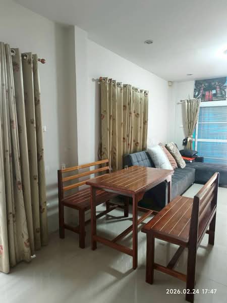 ให้เช่าบ้านแฝด ม.มณีรินทร์วิลเลจหนองมน ชลบุรี, Chon Buri (Pattaya), Samed, Muang Chon Buri, Chon Buri (Pattaya), 3 Bedrooms, 150 sqm, Semi-Detached House (Twin House) For Rent, by Dusit Saengfa, 500178335 - DDproperty.com
