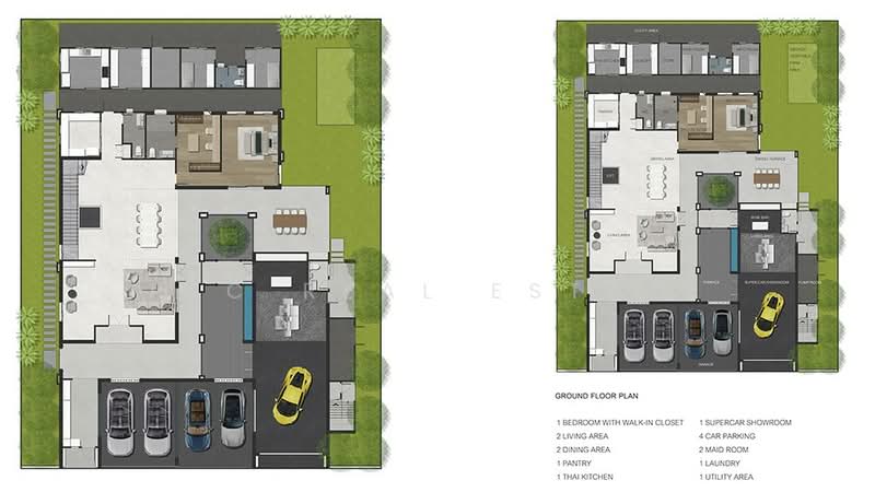 3 Storey Ultra Luxury Mineral Pool Villa 5 Bedroom Bangsaen, Chon Buri (Pattaya), Bang Lamung, Bang Lamung (Pattaya), Chon Buri (Pattaya), 5 Bedrooms, 1,400 sqm, Villa For Sale, by PLC Real Estate, 500178600 - DDproperty.com