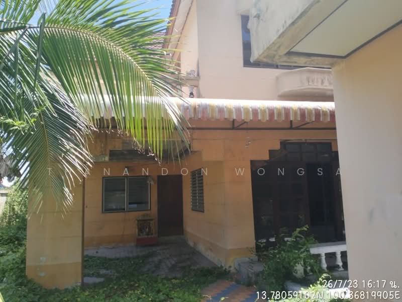 ขาย - บ้านเดี่ยว ถนน ถ.พุทธมณฑลสาย 3 ศาลาธรรมสพน์ ทวีวัฒนา จังหวัด กรุงเทพมหานคร, ชัยนาท