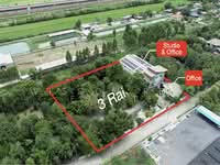 ขาย - อาคารสำนักงาน สตูดิโอ ออฟฟิศ โกดัง บนพื้นที่กว่า 3 ไร่ ย่านลำลูกกา, ปทุมธานี