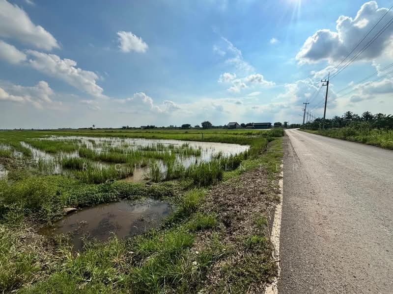 For Sale - Land for sale in Don Ko Ka, 2 rai, Khlong 21, adjacent to a paved road, near Road 5006 (1.2 km),, Chachoengsao