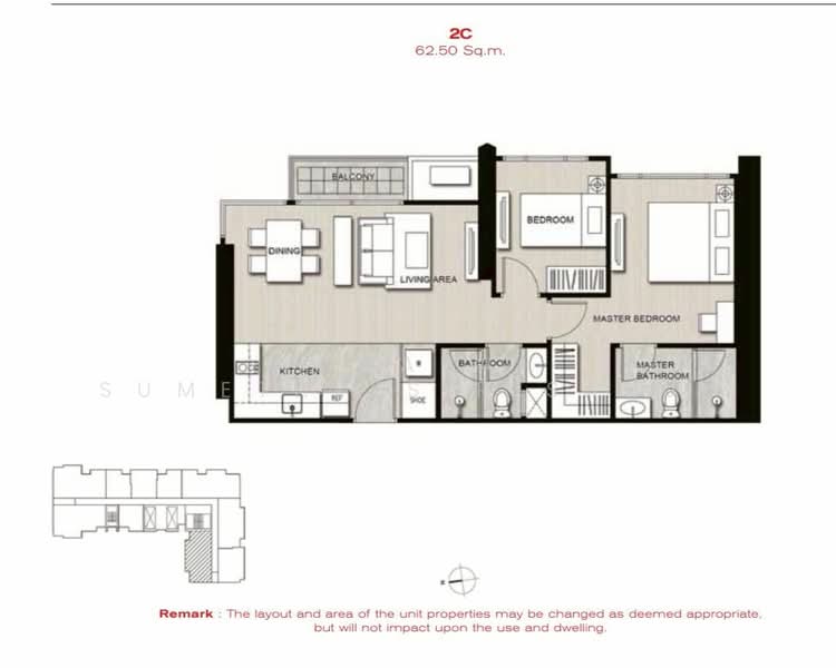 The Edge Sukhumvit 23 : เอดจ์ สุขุมวิท 23, กรุงเทพ, 6 ซอยสุขุมวิท 23, คลองเตยเหนือ, วัฒนา, กรุงเทพ, 63 ตร.ม., คอนโด ขาย, โดย Orapa Sumetheesirisakul, 500179298 - DDproperty.com