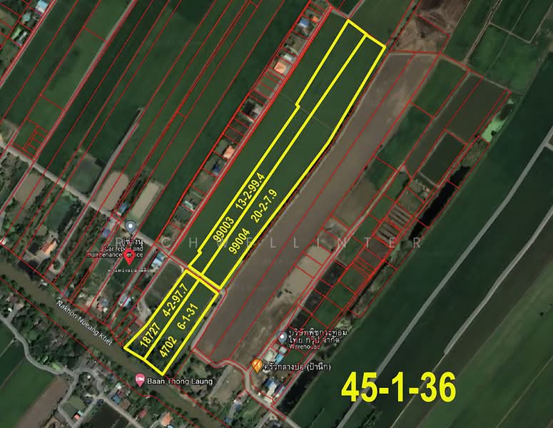 45 rai of land for sale in Khlong Nakhon Nueang Khet,, Chachoengsao, Khlong Nakhon Nuang Khet, Muang Chachoengsao, Chachoengsao, , 72,544 sqm, Land For Sale, by richwellinter, 500179500 - DDproperty.com