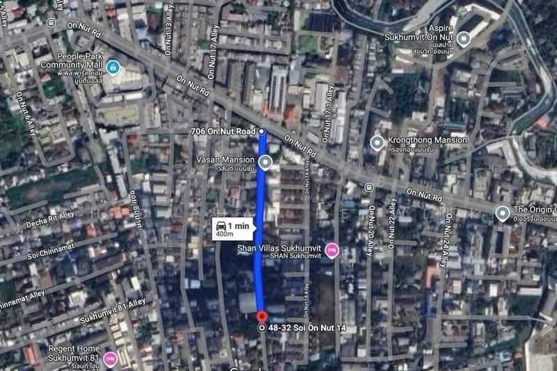 Land Sukhumvit Soi Onnut, Bangkok, สุขุมวิท, Bang Chak, Phra Khanong, Bangkok, , 836 sqm, Land For Sale, by Chidaphar Beawlek, 500179565 - DDproperty.com