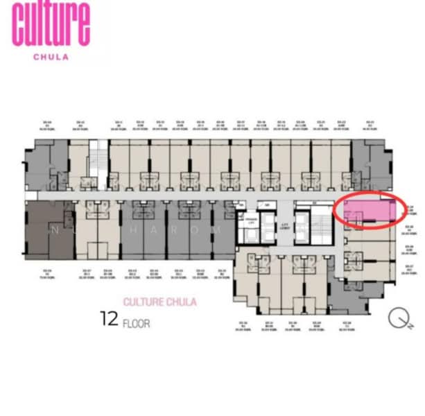 Culture Chula, Bangkok, 38/12 Soi Pratu Chai, Si Phraya, Bang Rak, Bangkok, 1 Bedroom, 36 sqm, Condo For Sale, by Nuttharom  Linla , 500179603 - DDproperty.com