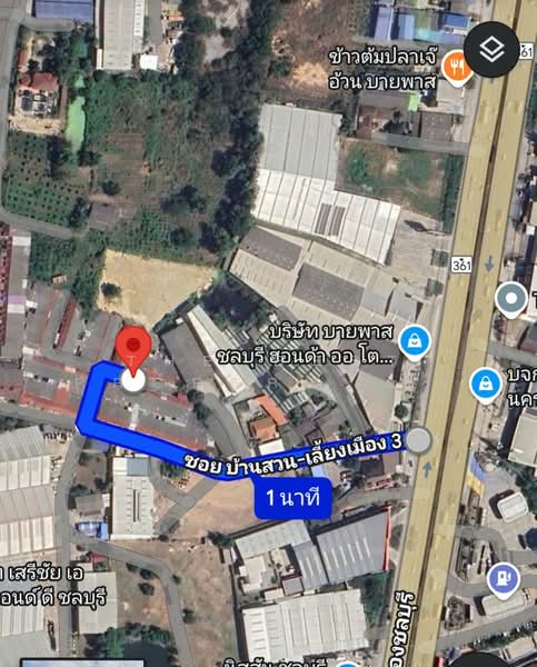 หมู่บ้านมาลัยทองธานี ชลบุรี, Chon Buri (Pattaya), Ban Suan, Muang Chon Buri, Chon Buri (Pattaya), 1 Bedroom, 100 sqm, Townhouse For Sale, by The Best Property หนุ่ย, 500179695 - DDproperty.com