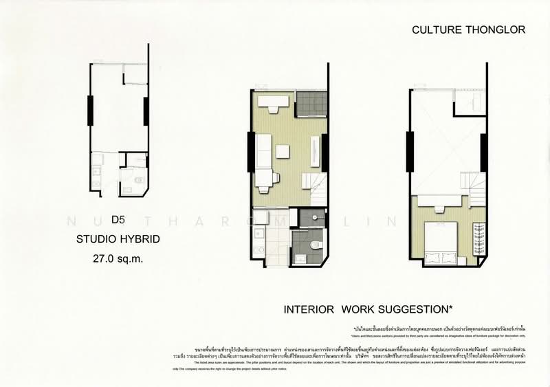 Culture Thonglor, กรุงเทพ, Soi Sukhumvit 59, Sukhumvit Road, คลองตันเหนือ, วัฒนา, กรุงเทพ, 27 ตร.ม., คอนโด ขาย, โดย Nuttharom  Linla , 500180083 - DDproperty.com