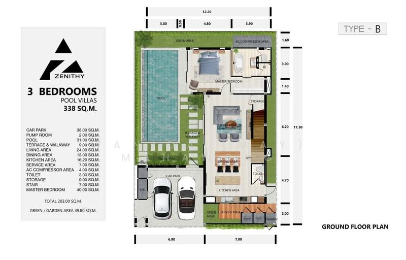 For Rent - Zenithy Pool Villa, Phuket