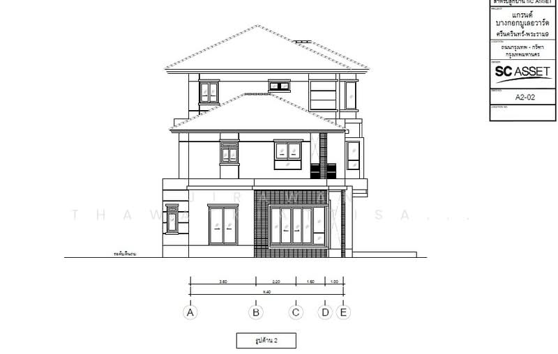 แกรนด์ บางกอก บูเลอวาร์ด พระราม 9 – ศรีนครินทร์ : Grand Bangkok Boulevard Rama 9 - Srinakarindra, กรุงเทพ, ซอยกรุงเทพกรีฑา17 ทับช้าง, สะพานสูง, สะพานสูง, กรุงเทพ, 500 ตร.ม., บ้านเดี่ยว ให้เช่า, โดย Jirawan Thawatkiattisak (Eve), 500181129 - DDproperty.com