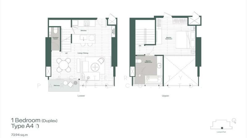 Dusit Central Park (Residences) : ดุสิต เซ็นทรัลพาร์ค, กรุงเทพ, 946 ถนนพระราม 4, สีลม, บางรัก, กรุงเทพ, 74 ตร.ม., คอนโด ขาย, โดย Acute Realty Partner Co.,Ltd., 500181527 - DDproperty.com