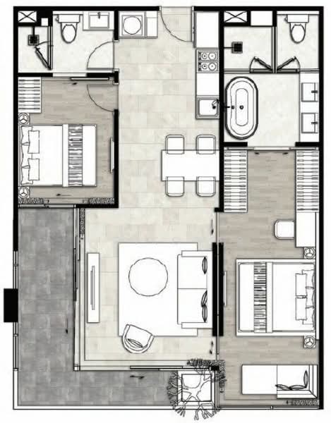 Fynn Sukhumvit 31, Bangkok, 77 Sukhumvit Road, Khlongtoei Nua, Watthana, Bangkok, 2 Bedrooms, 80 sqm, Condo For Rent, by Pavana Sirikogar, 500181792 - DDproperty.com