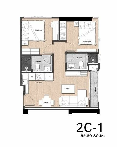 The Signature by URBANO, Bangkok, 1525 Phahonyothin Road, Samsen Nai, Phaya Thai, Bangkok, 2 Bedrooms, 29 sqm, Condo For Rent, by Pavana Sirikogar, 500181821 - DDproperty.com