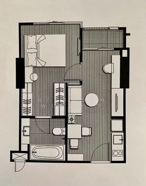 IDEO Sukhumvit 93, Bangkok, 2331 Soi Sukhumvit 93, Bang Chak, Phra Khanong, Bangkok, 1 Bedroom, 35 sqm, Condo For Rent, by Nisakorn Wingwat, 500182183 - DDproperty.com