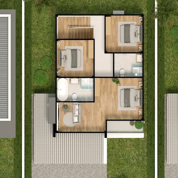 บ้านสร้างใหม่ บางแก้ว ใกล้เมกาบางนา, Samut Prakan, Bang Kaeo, Bang Plee, Samut Prakan, 4 Bedrooms, 150 sqm, Single Detached House For Sale, by ปภัชญา ธนัตถ์ภรณ์, 500182209 - DDproperty.com