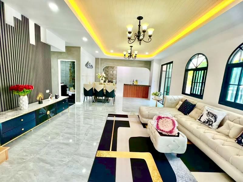 The Trust Town Wongwaen – Lam Luk Ka, Pathum Thani, Soi Bueng Kham Proi, Bung Kham Proi, Lam Luk Ka, Pathum Thani, 3 Bedrooms, 112 sqm, Townhouse For Sale, by สรภพ ยอดไชย (สีฝุ่น), 500182318 - DDproperty.com