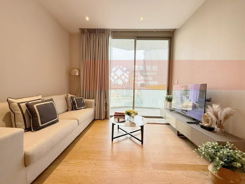 Magnolias Waterfront Residences, Bangkok, 259 Charoen Nakhon Road, Khlong Ton Sai, Khlong San, Bangkok, 2 Bedrooms, 102 sqm, Condo For Rent, by PAKAWADEE KRUEMOO, 500182459 - DDproperty.com