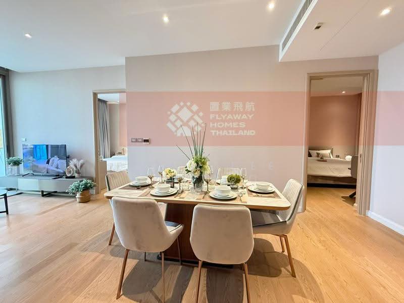 Magnolias Waterfront Residences, Bangkok, 259 Charoen Nakhon Road, Khlong Ton Sai, Khlong San, Bangkok, 2 Bedrooms, 102 sqm, Condo For Rent, by PAKAWADEE KRUEMOO, 500182459 - DDproperty.com