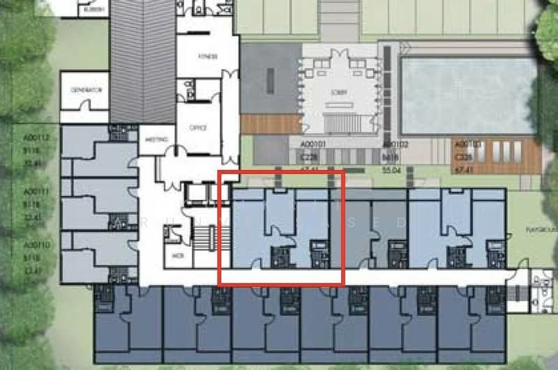 The Seed Musee, Bangkok, 119 Soi Sukhumvit 26, Khong Tan, Khlong Toei, Bangkok, 2 Bedrooms, 65 sqm, Condo For Rent, by Komkrit  Arunvessased , 500182731 - DDproperty.com