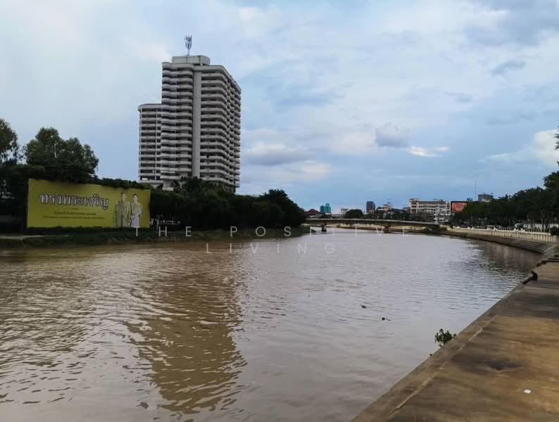 For Sale - Riverside Land on Ping River, Wat Ket – Charoenrat Area, Chiang Mai., Chiang Mai