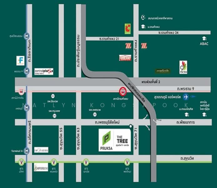 The Tree Sukhumvit 71-Ekamai, Bangkok, 1269 Sukhumvit 71 Road, Suan Luang, Suan Luang, Bangkok, 2 Bedrooms, 56 sqm, Condo For Sale, by Natlyn Kongsapook, 500183380 - DDproperty.com