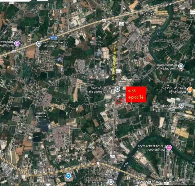 สามพราน, นครปฐม, พุทธมณฑลสาย 7, หอมเกร็ด, สามพราน, นครปฐม, 6,400 ตร.ม., ที่ดิน ขาย, โดย Chantarat Piyapattaradol, 500183756 - DDproperty.com