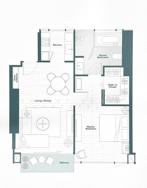 Dusit Central Park (Residences), Bangkok, 946 Rama 4 Road, Silom, Bang Rak, Bangkok, 1 Bedroom, 66 sqm, Condo For Sale, by Knight Frank Chartered (Thailand) Co.,Ltd, 500183983 - DDproperty.com