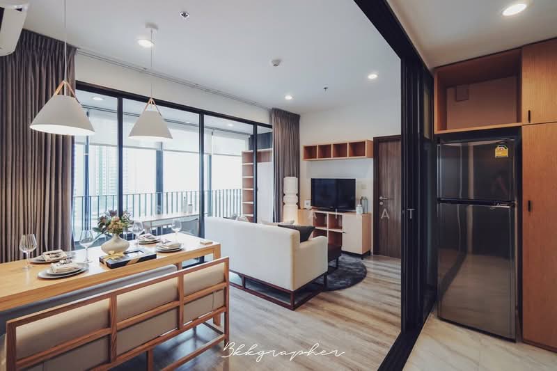 IDEO Mobi Asoke, Bangkok, New Petchaburi Road, Bang Kapi, Huai Khwang, Bangkok, 2 Bedrooms, 61 sqm, Condo For Rent, by Aom Hatairat, 500184781 - DDproperty.com